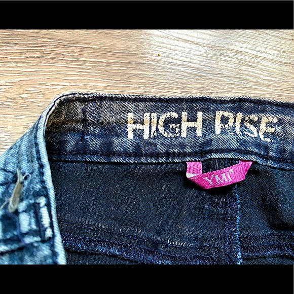 YMI - High Rise Jeans - Denim Skinny Jegging - 8/9 - Picture 10 of 16
